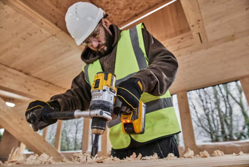 Акумуляторний ударний дриль-шурупокрут DeWALT DCD1007NT (без АКБ та ЗП), фото 7