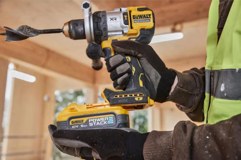 Акумуляторний ударний дриль-шурупокрут DeWALT DCD1007NT (без АКБ та ЗП), фото 5