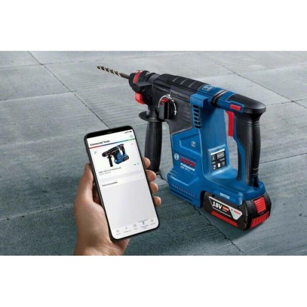 Акумуляторний перфоратор Bosch GBH 187-LI ONE Chuck (0611923120) (без АКБ та ЗП), фото 14