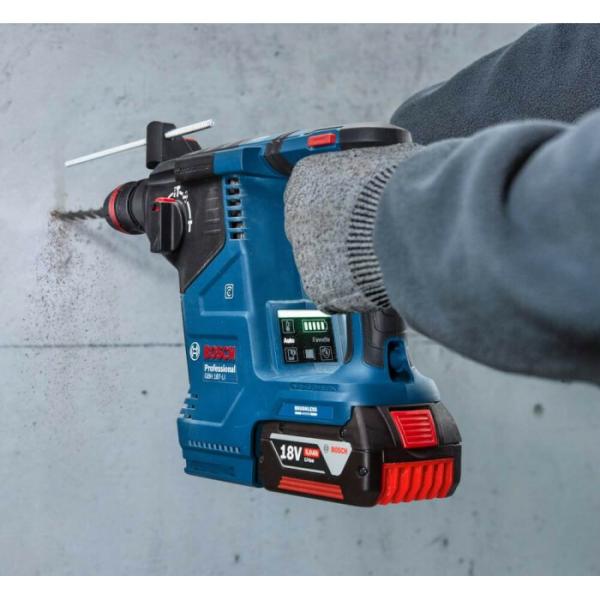 Акумуляторний перфоратор Bosch GBH 187-LI ONE Chuck (0611923120) (без АКБ та ЗП), фото 15