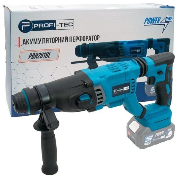 Акумуляторний перфоратор PROFI-TEC PBH201BL (005964) (без АКБ та ЗП), фото 8