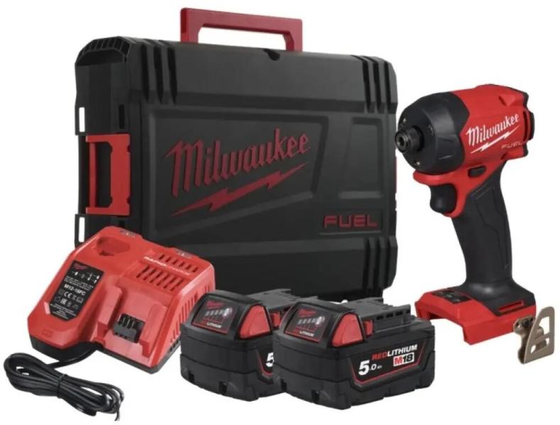 Акумуляторний гідравлічний шурупокрут Milwaukee M18 FIDRQ-502X (4933498912), фото 4