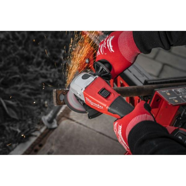 Акумуляторна кутова шліфувальна машина Milwaukee M18 BLSAG125X-0 (4933492643) (без АКБ та ЗП), фото 6