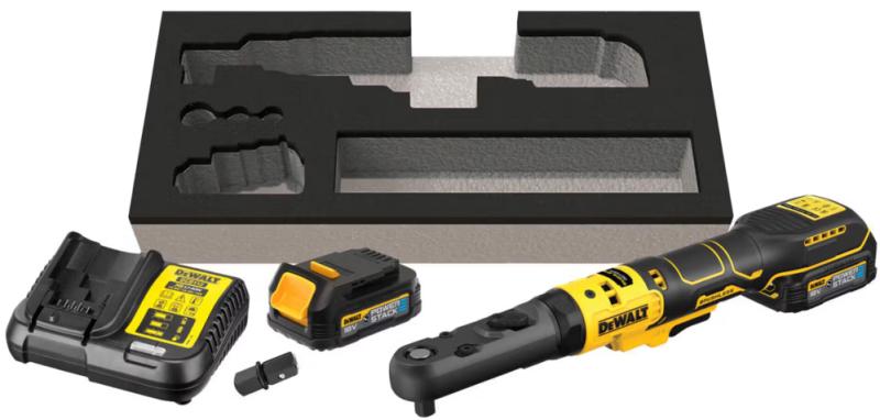 Акумуляторний кутовий гайкокрут-тріскачка DeWALT DCF510E2G, фото 6