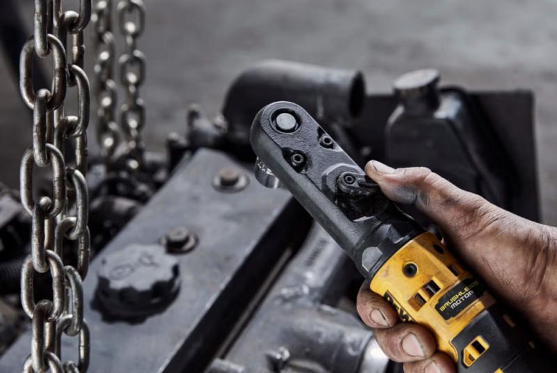 Акумуляторний кутовий гайкокрут-тріскачка DeWALT DCF510E2G, фото 2