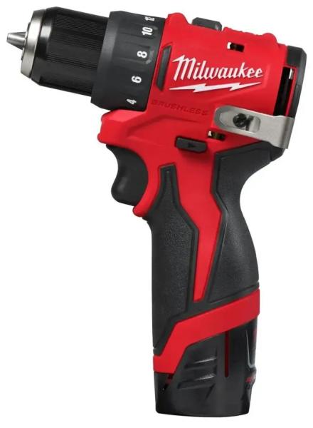 Акумуляторний шурупокрут Milwaukee M12 BLDDRC-203С (4933499685), фото 2
