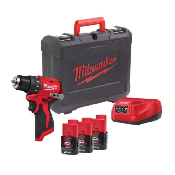 Акумуляторний шурупокрут Milwaukee M12 BLDDRC-203С (4933499685), фото 6
