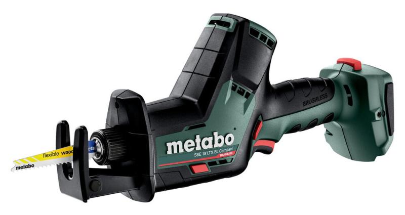 Акумуляторна шабельна пилка Metabo SSE 18 LTX BL Compact (602366840) (без АКБ та ЗП)