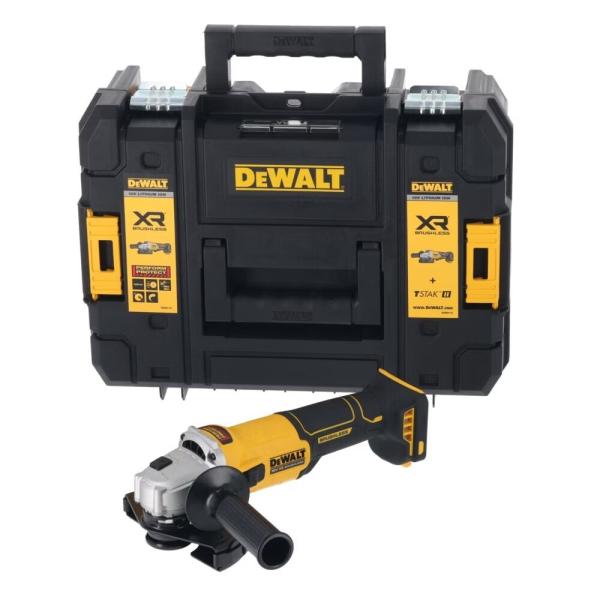 Акумуляторна кутова шліфмашина DeWALT (DCG407NT) (без АКБ та ЗП), фото 8