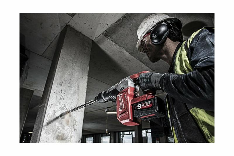 Акумуляторний перфоратор Milwaukee M18 CHM-0 FUEL (4933451362) (без АКБ та ЗП), фото 9