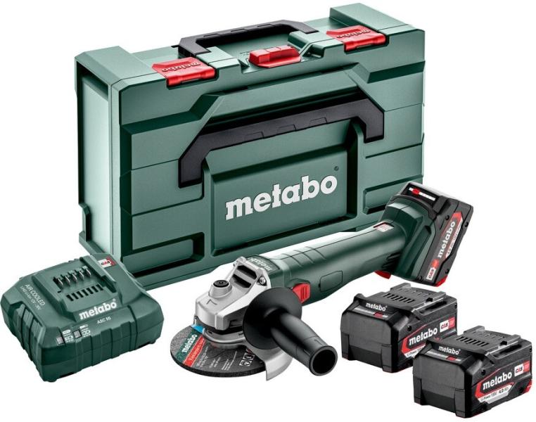Акумуляторна кутова шліфувальна машина Metabo W 18 L 9-125 Quick (602249960), фото 9