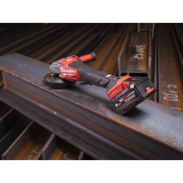 Акумуляторна кутова шліфмашина Milwaukee M18 FHSAGO125VXPDB2-0X (4933493419) (без АКБ та ЗП), фото 4