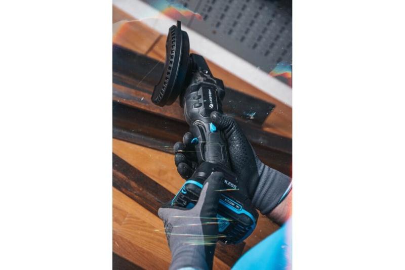 Акумуляторна кутова шліфмашина HOEGERT (HT2E250-B24AG), фото 12