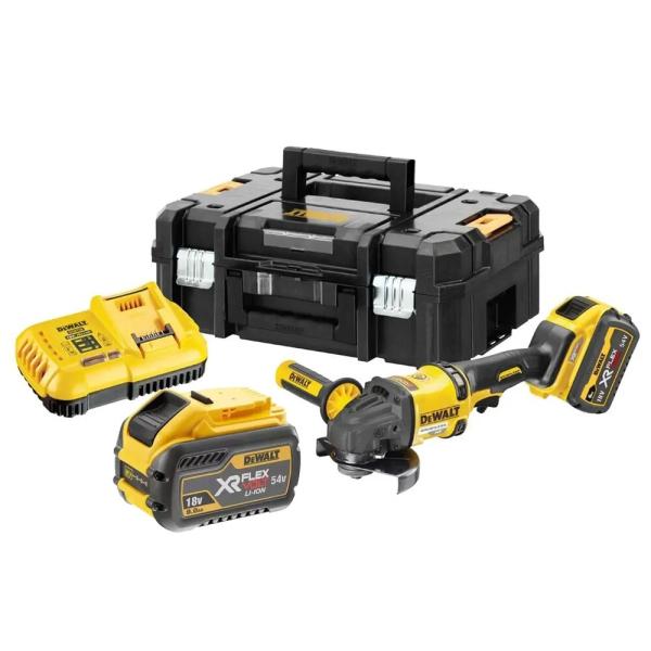 Шліфмашина кутова акумуляторна DeWalt DCG418X2, фото 3