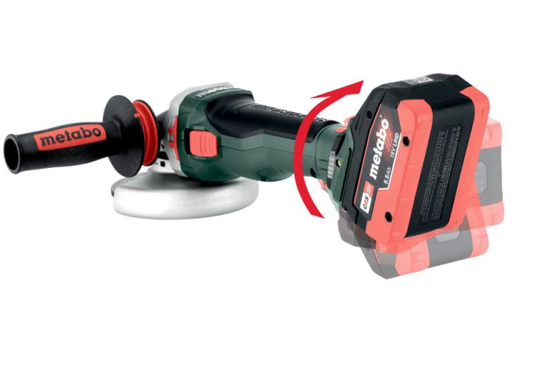 Акумуляторна болгарка Metabo WPBA 18 LTX BL 15-150 Quick DS (601745840) без АКБ та ЗП, фото 2