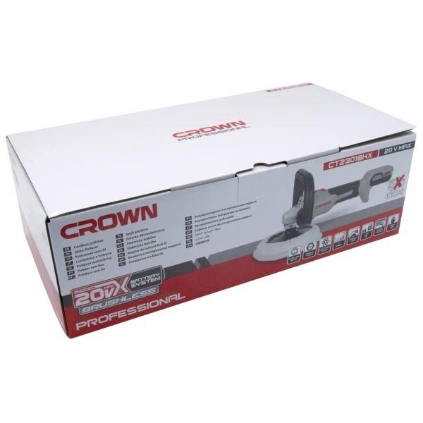 Акумуляторна полірувальна машина CROWN (CT23018HX) (без АКБ та ЗП), фото 5