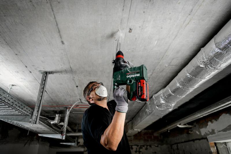 Акумуляторний перфоратор Metabo KH 18 LTX BL 35 Q (600813840) (без АКБ та ЗП), фото 7
