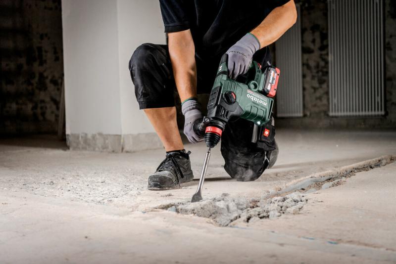 Акумуляторний перфоратор Metabo KH 18 LTX BL 35 Q (600813840) (без АКБ та ЗП), фото 5