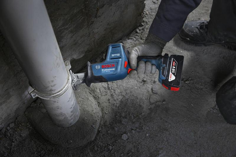 Акумуляторна шабельна пилка Bosch GSA 18V-24 (06016A5100) (без АКБ та ЗП), фото 9