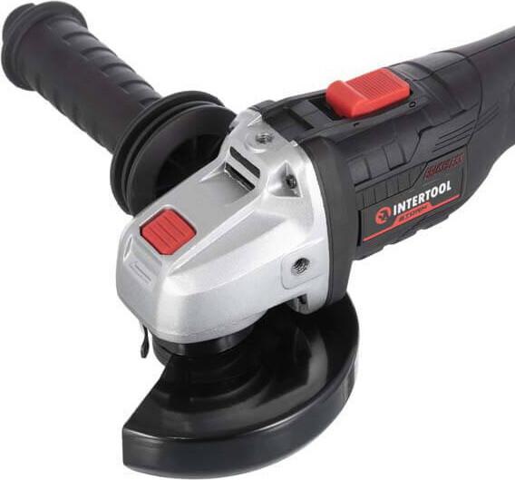 Акумуляторна кутова шліфмашина INTERTOOL WT-0366, фото 9