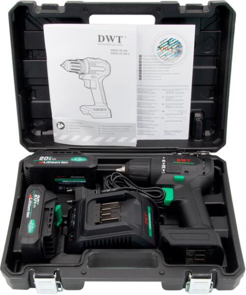 Акумуляторний шурупокрут DWT ABSP-20 DN-2 BMC, фото 7