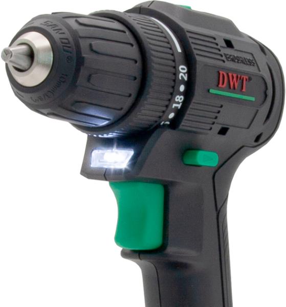 Акумуляторний шурупокрут DWT ABSP-20 DN-2 BMC, фото 6