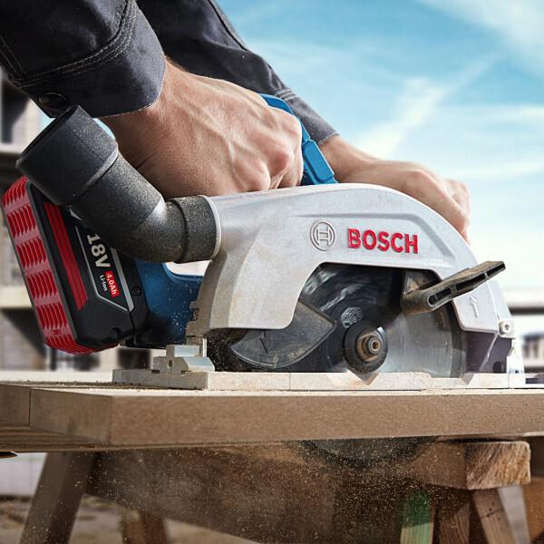 Акумуляторна дискова пилка Bosch GKS 185-LI (06016C1224) (без АКБ та ЗП), фото 9