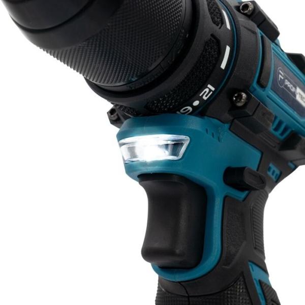 Акумуляторний шурупокрут PROFI-TEC PCD35168BL (006293), фото 6