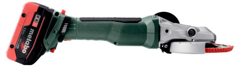 Акумуляторна кутова шліфмашина Metabo WVBF 18 LT BL 11-125 Quick (601307840) (без АКБ та ЗП), фото 2
