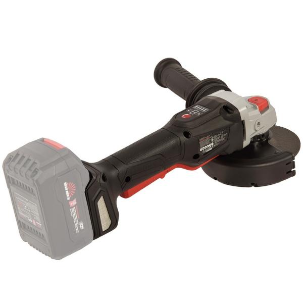 Акумуляторна кутова шліфмашина Vitals Professional ALs 18125v BS SmartLine+ (239533) (без АКБ та ЗП), фото 6