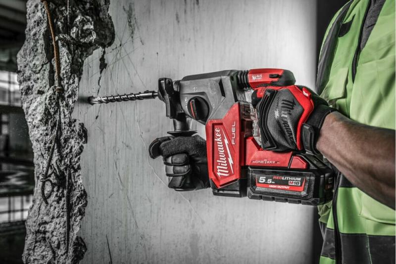 Акумуляторний перфоратор Milwaukee M18 ONE FH-0 (4933478895) (без АКБ та ЗП), фото 12