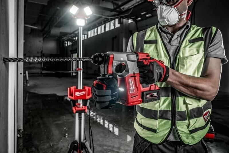 Акумуляторний перфоратор Milwaukee M18 BLH-0 (4933479426) (без АКБ та ЗП), фото 7