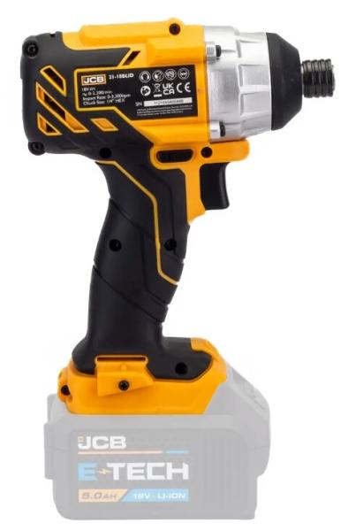 Акумуляторний гвинтоверт JCB Tools JCB-18BLID-B-E (без АКБ і ЗП) (57241), фото 2