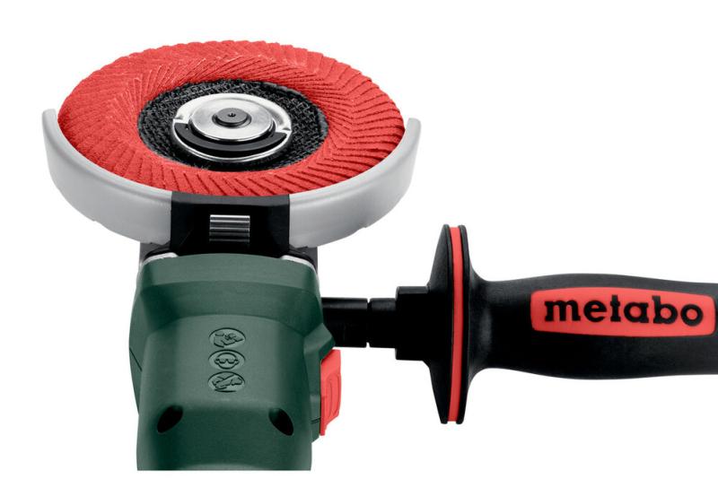 Акумуляторна кутова шліфмашина Metabo WVBF 18 LTX BL 15-125 Quick (601308840) (без АКБ та ЗП), фото 5