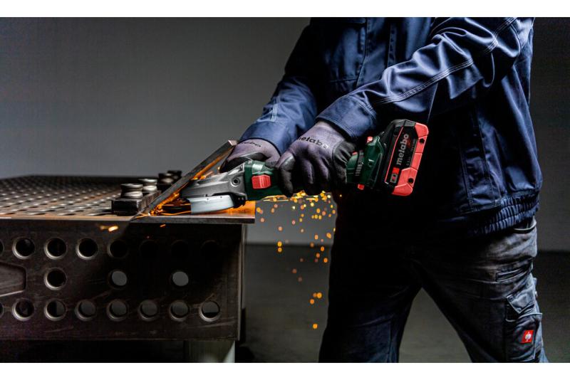 Акумуляторна кутова шліфмашина Metabo WVBF 18 LTX BL 15-125 Quick (601308840) (без АКБ та ЗП), фото 8