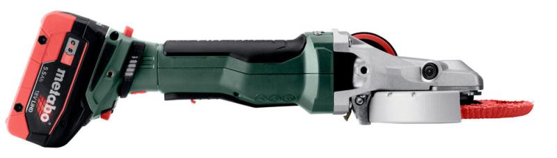 Акумуляторна кутова шліфмашина Metabo WVBF 18 LTX BL 15-125 Quick (601308840) (без АКБ та ЗП), фото 3