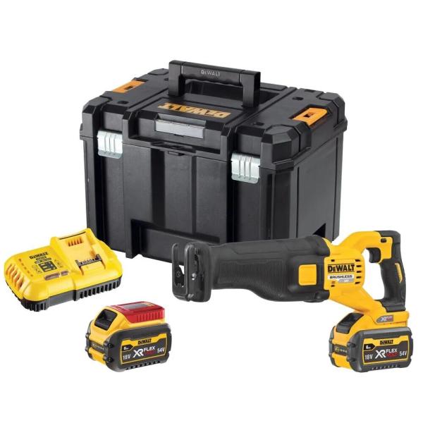 Пила шабельна акумуляторна DeWalt DCS389X2, фото 3