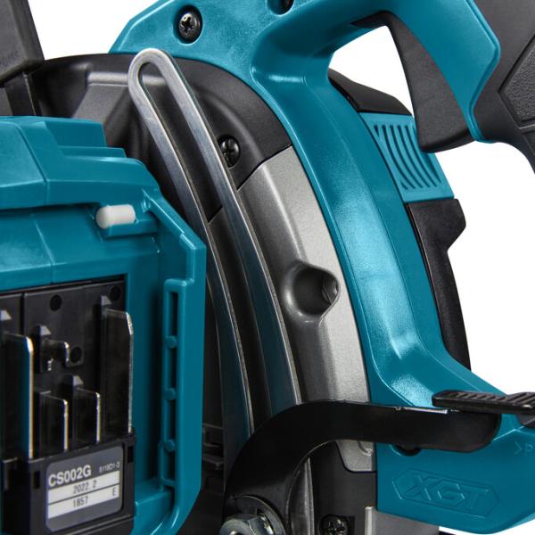 Акумуляторна дискова пила Makita XGT CS002GZ (без АКБ та ЗП), фото 4