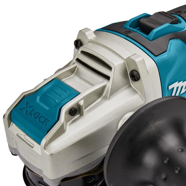 Акумуляторна болгарка Makita X-LOCK DGA521ZX1 (без АКБ та ЗП), фото 2