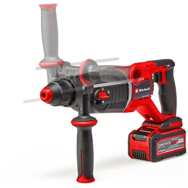 Перфоратор акумуляторний Einhell TP-HD 18/26 D Li BL-Solo (4514270) (без АКБ та ЗП), фото 2