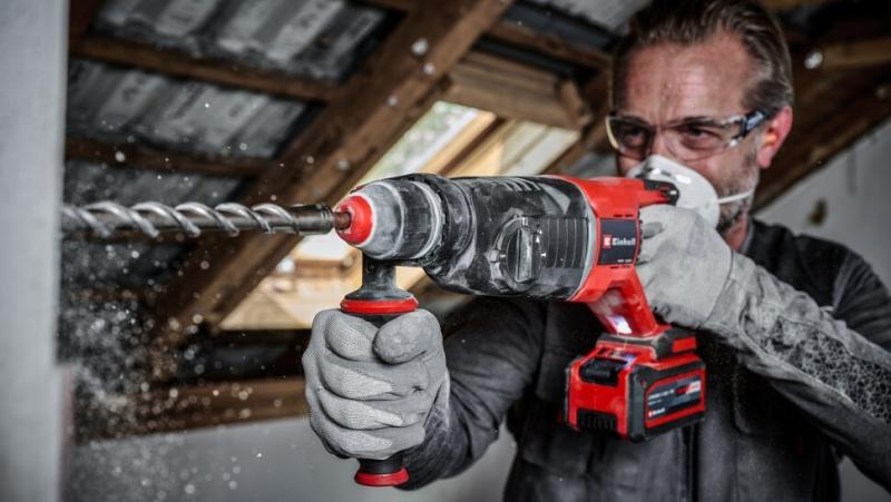 Перфоратор акумуляторний Einhell TP-HD 18/26 D Li BL-Solo (4514270) (без АКБ та ЗП), фото 4