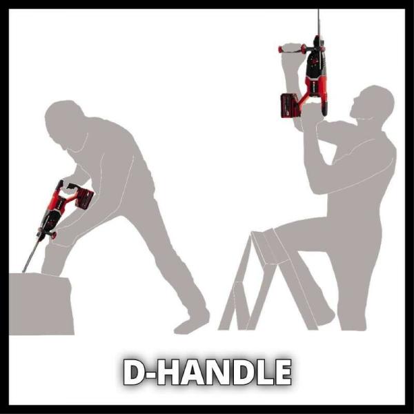 Перфоратор акумуляторний Einhell TP-HD 18/26 D Li BL-Solo (4514270) (без АКБ та ЗП), фото 8