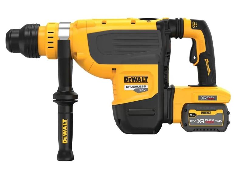 Перфоратор акумуляторний безщітковий DeWALT SDS-Max 54 В (DCH735X2), фото 2