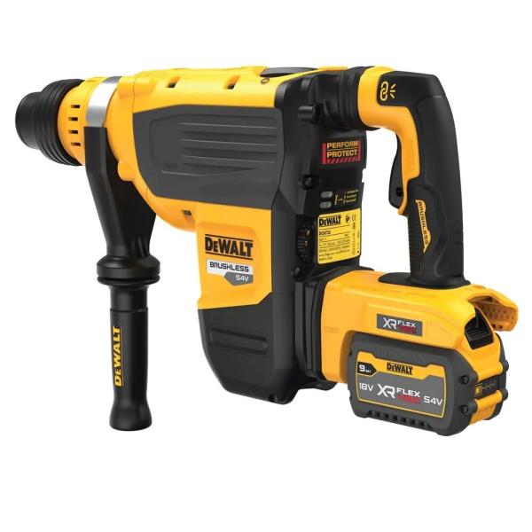 Перфоратор акумуляторний безщітковий DeWALT SDS-Max 54 В (DCH735X2), фото 3