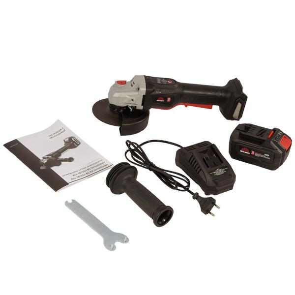 Акумуляторна кутова шліфмашина Vitals Professional ALs 18125v BS Kit SmartLine+ (239534), фото 13