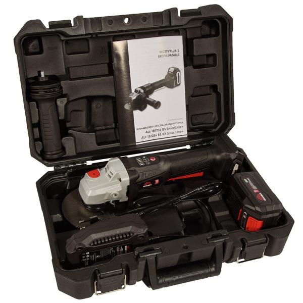 Акумуляторна кутова шліфмашина Vitals Professional ALs 18125v BS Kit SmartLine+ (239534), фото 14