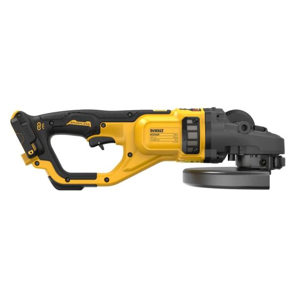 Акумуляторна кутова шліфувальна машина DeWALT DCG460N (без АКБ та ЗП), фото 3