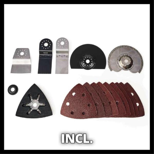 Акумуляторний багатофункціональний інструмент Einhell TP-MG 18 Li BL-Solo (4465190) (без АКБ та ЗП), фото 18