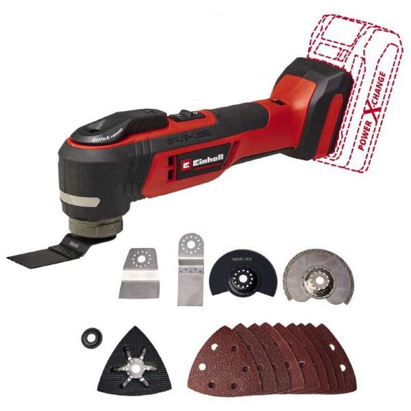 Акумуляторний багатофункціональний інструмент Einhell TP-MG 18 Li BL-Solo (4465190) (без АКБ та ЗП), фото 2