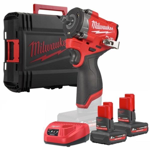 Акумуляторний гайкокрут Milwaukee M12 FCIWF12G3-502X (4933493455), фото 7
